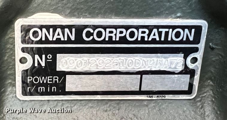 image for item JU9801 Schutt Industries PU-798A  generator