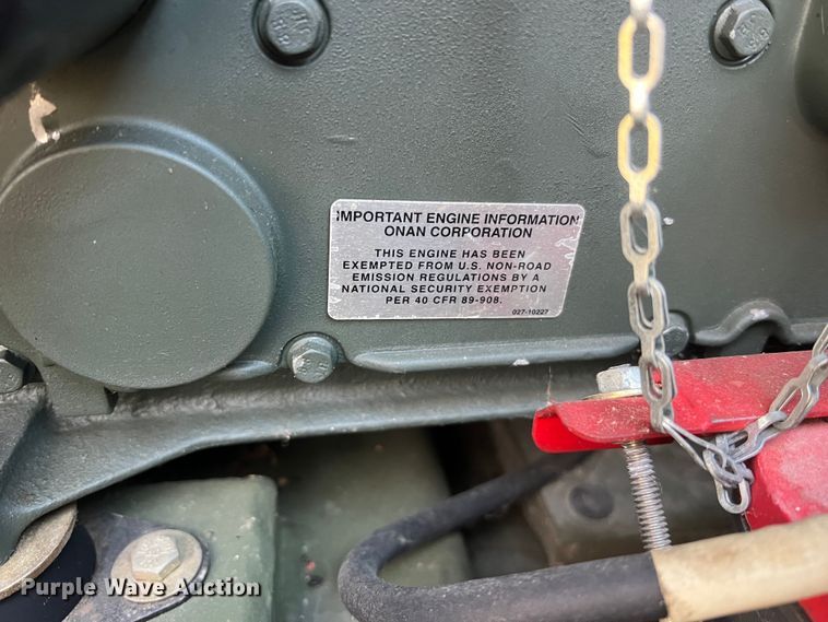 image for item JU9801 Schutt Industries PU-798A  generator