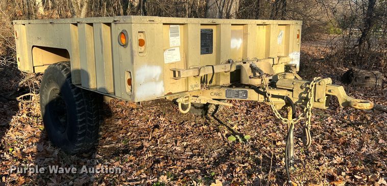 image for item JU9802 US Army M1101  utility trailer