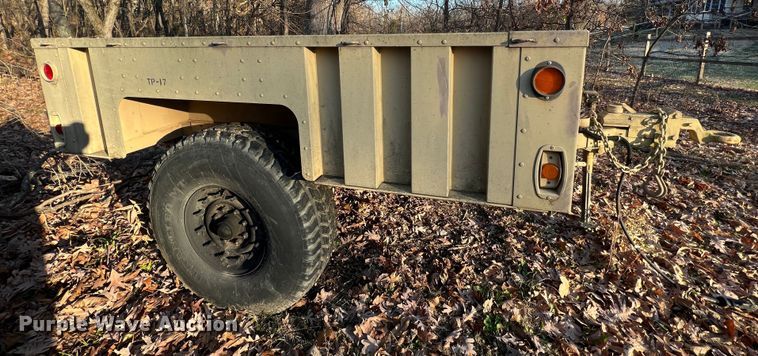 image for item JU9802 US Army M1101  utility trailer