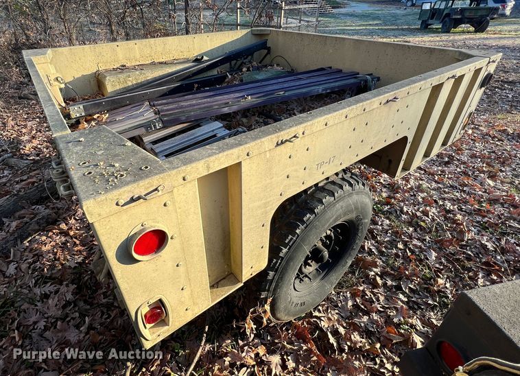 image for item JU9802 US Army M1101  utility trailer