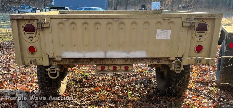 image for item JU9802 US Army M1101  utility trailer