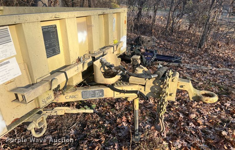 image for item JU9802 US Army M1101  utility trailer