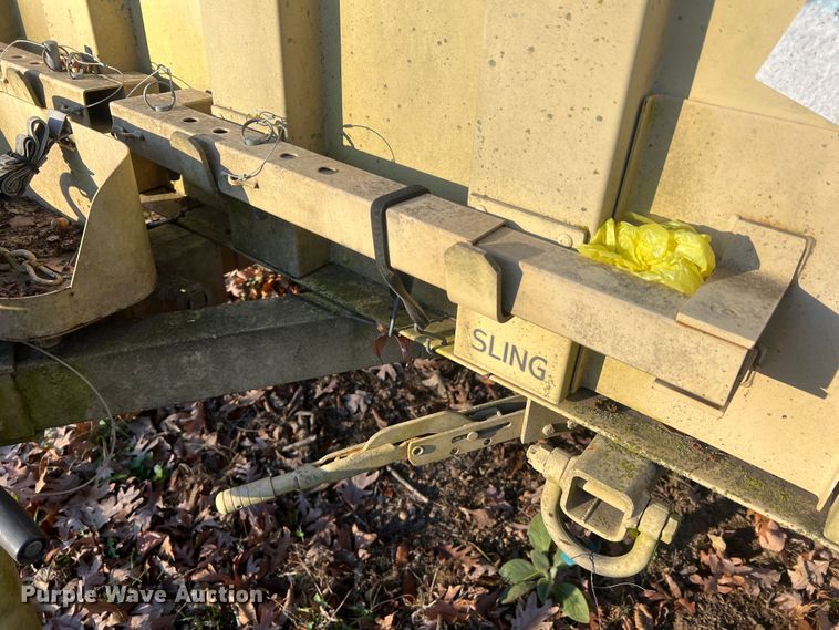 image for item JU9802 US Army M1101  utility trailer