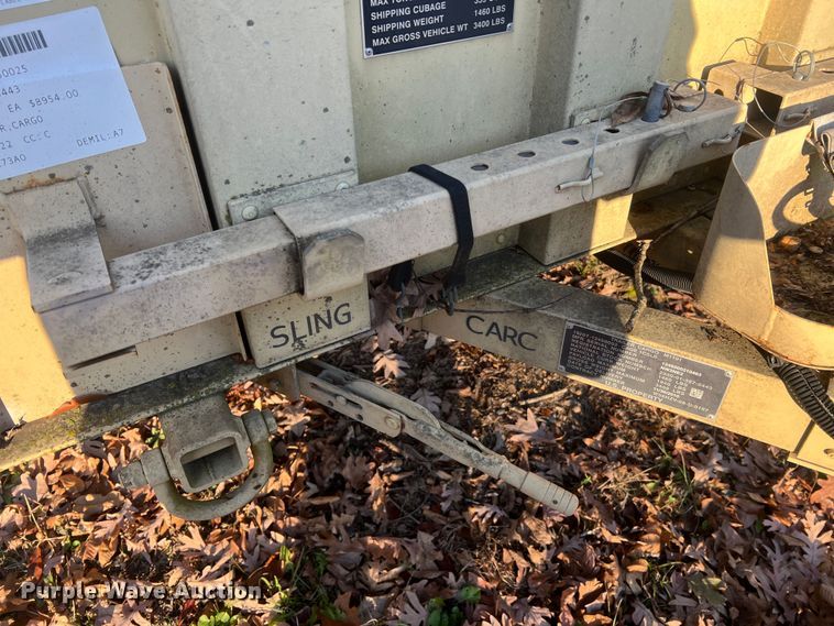 image for item JU9802 US Army M1101  utility trailer