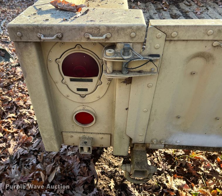 image for item JU9802 US Army M1101  utility trailer
