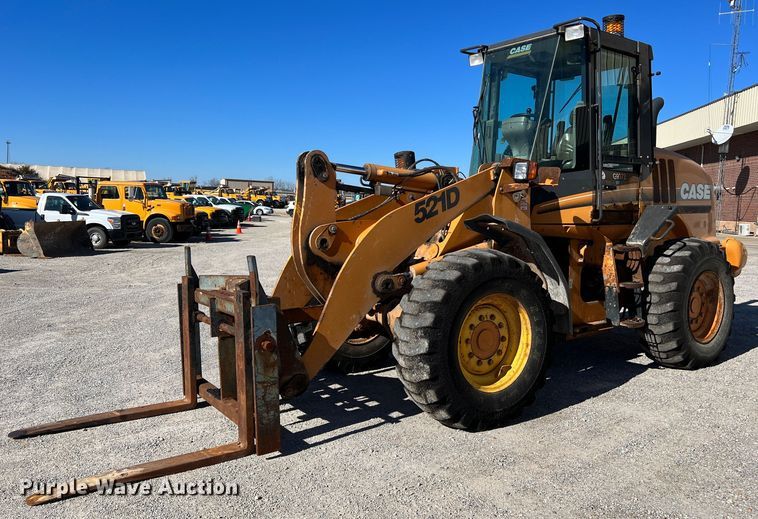 image for item JU9805 2008 Case 521D  wheel loader