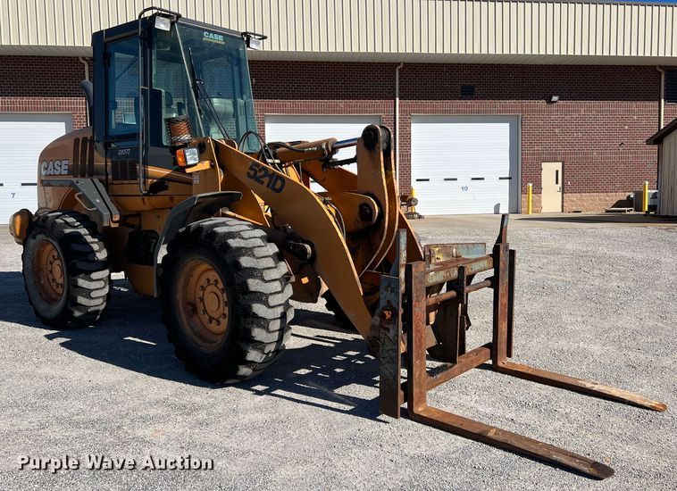 image for item JU9805 2008 Case 521D  wheel loader
