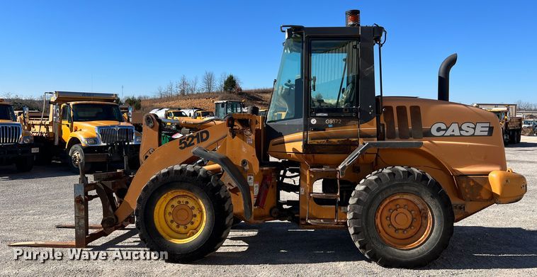 image for item JU9805 2008 Case 521D  wheel loader