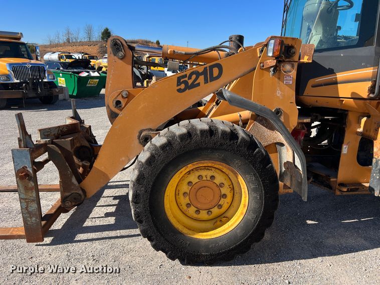 image for item JU9805 2008 Case 521D  wheel loader