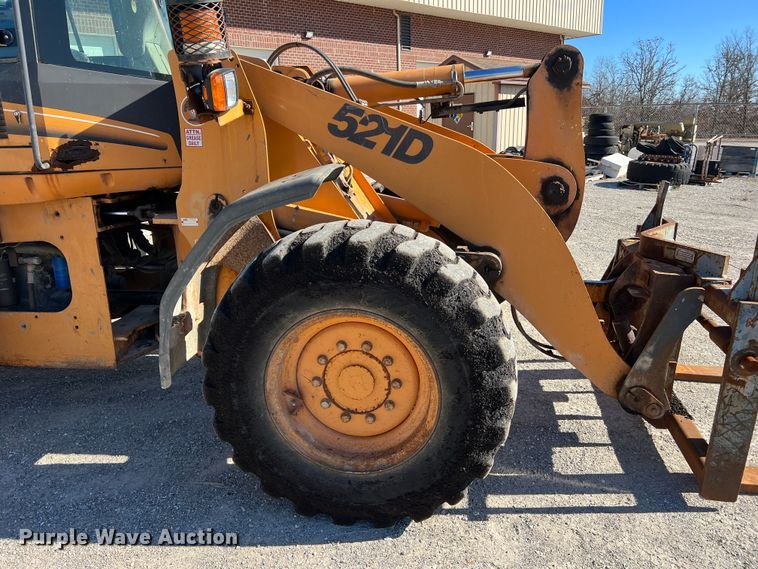 image for item JU9805 2008 Case 521D  wheel loader