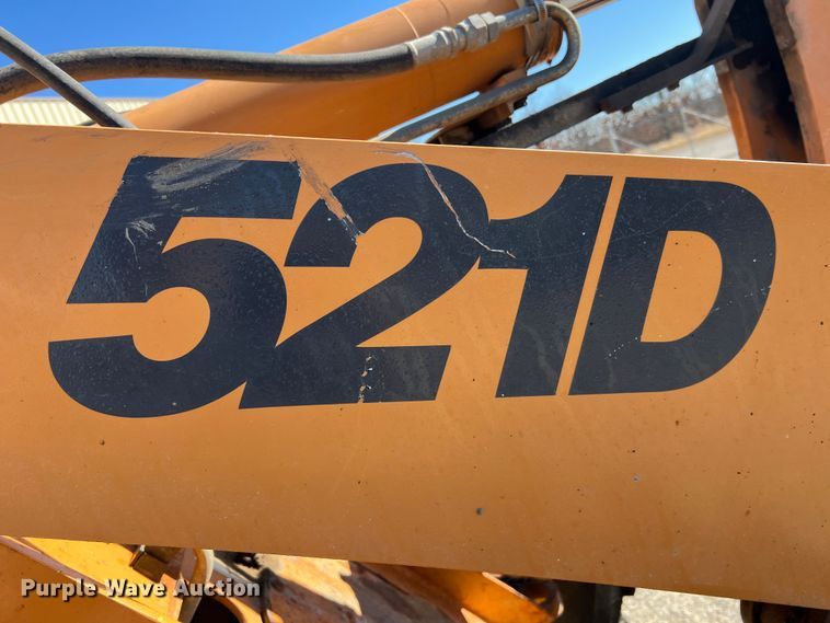 image for item JU9805 2008 Case 521D  wheel loader