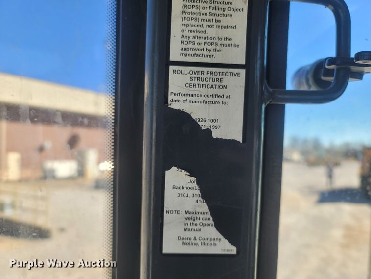 image for item JU9807 2008 John Deere 310SJ  backhoe
