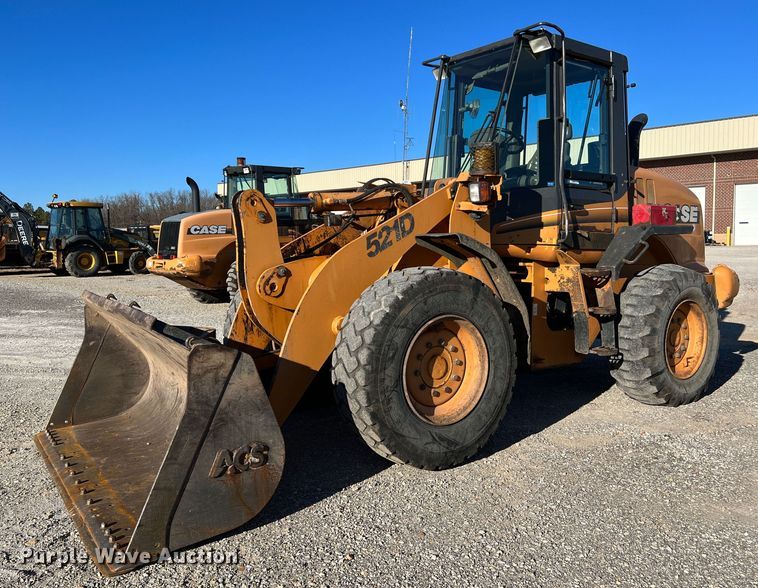 image for item JU9821 2007 Case 521D  wheel loader