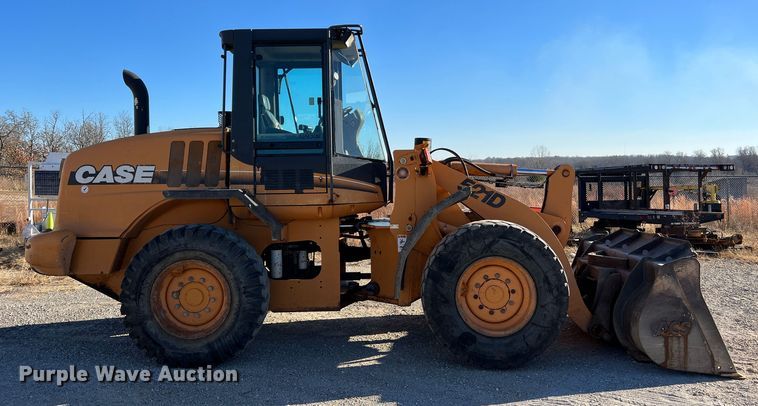 image for item JU9821 2007 Case 521D  wheel loader