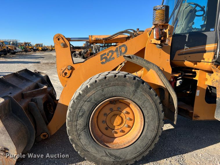 image for item JU9821 2007 Case 521D  wheel loader