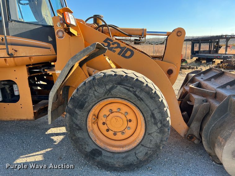 image for item JU9821 2007 Case 521D  wheel loader