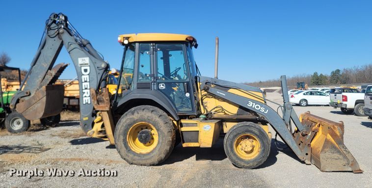 image for item JU9828 2008 John Deere 310SJ  backhoe