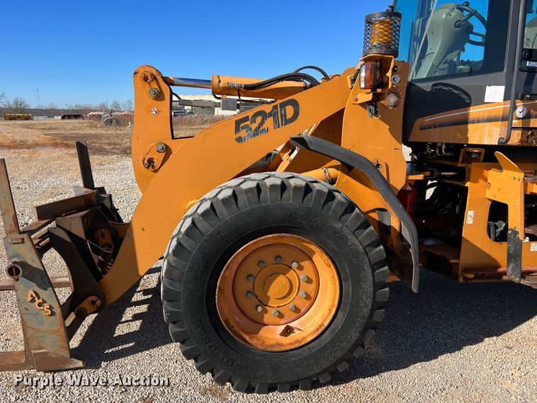 image for item JU9830 2007 Case 521D  wheel loader