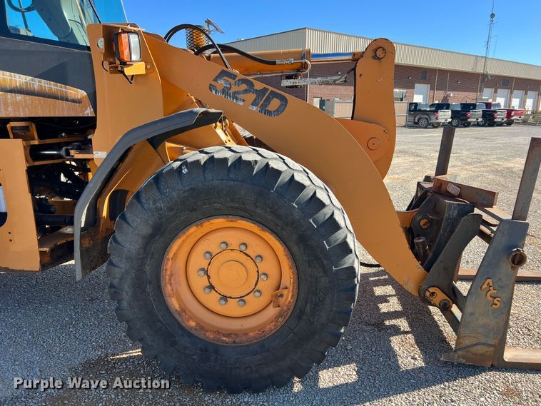 image for item JU9830 2007 Case 521D  wheel loader