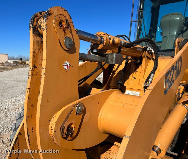 image for item JU9830 2007 Case 521D  wheel loader