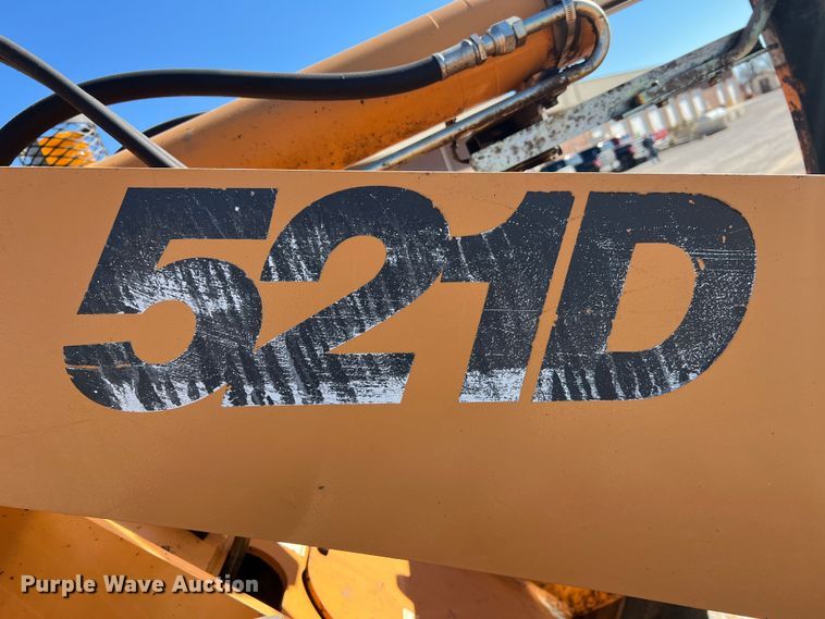 image for item JU9830 2007 Case 521D  wheel loader