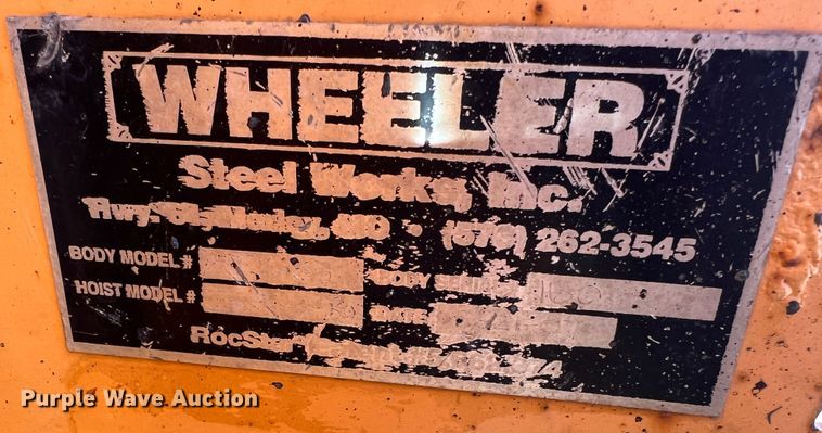 image for item JU9840 2007 International 7400  dump truck