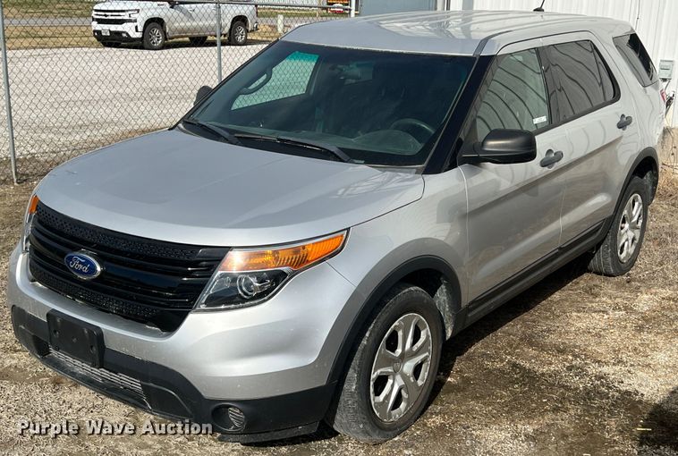 image for item KF9700 2013 Ford Explorer Police Interceptor  SUV