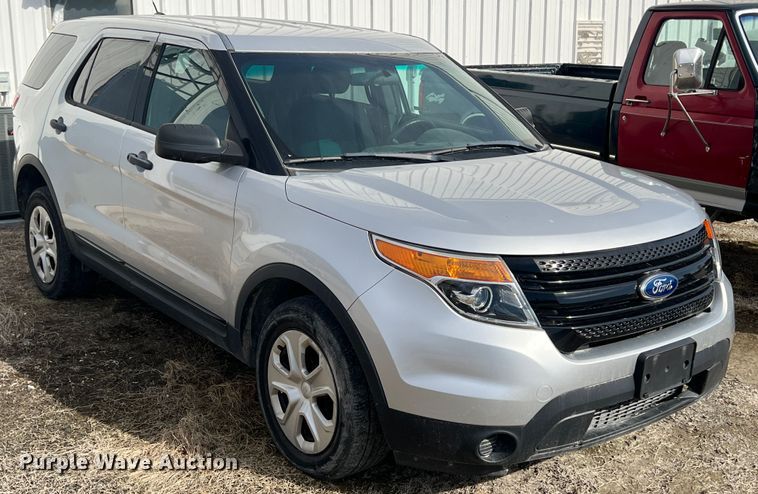 image for item KF9700 2013 Ford Explorer Police Interceptor  SUV