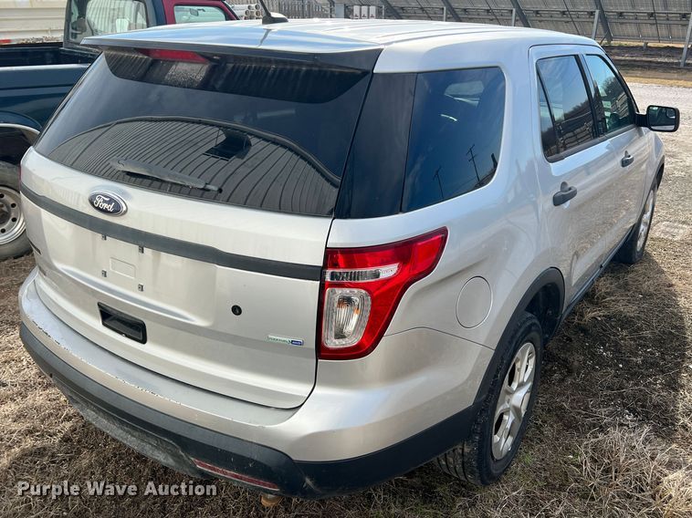 image for item KF9700 2013 Ford Explorer Police Interceptor  SUV