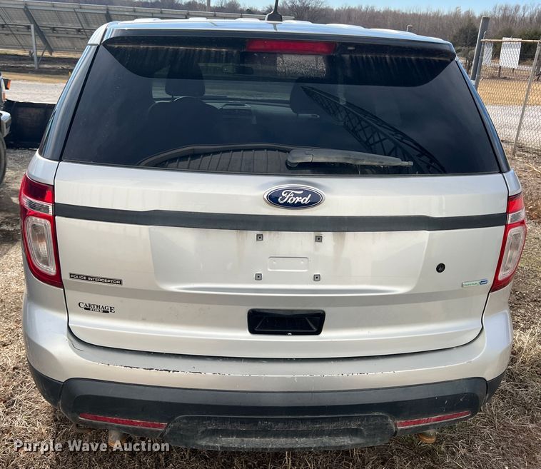 image for item KF9700 2013 Ford Explorer Police Interceptor  SUV