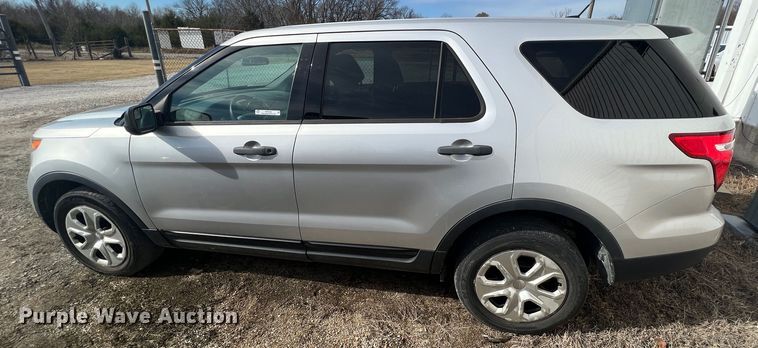 image for item KF9700 2013 Ford Explorer Police Interceptor  SUV