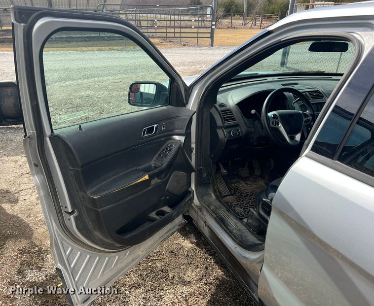 image for item KF9700 2013 Ford Explorer Police Interceptor  SUV