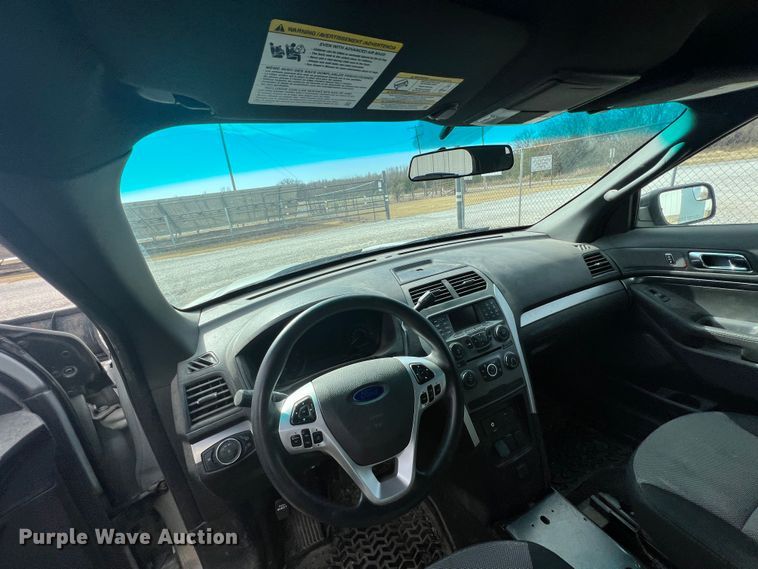 image for item KF9700 2013 Ford Explorer Police Interceptor  SUV