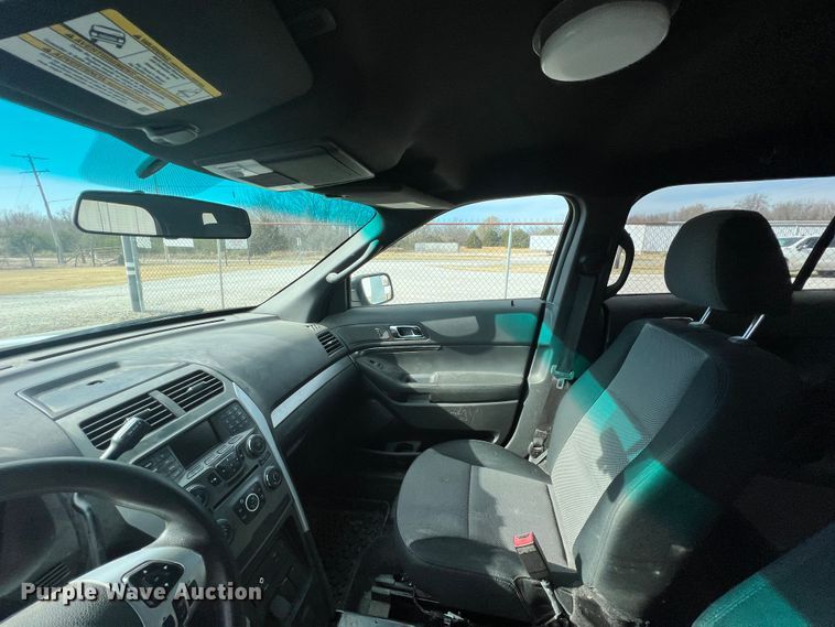 image for item KF9700 2013 Ford Explorer Police Interceptor  SUV