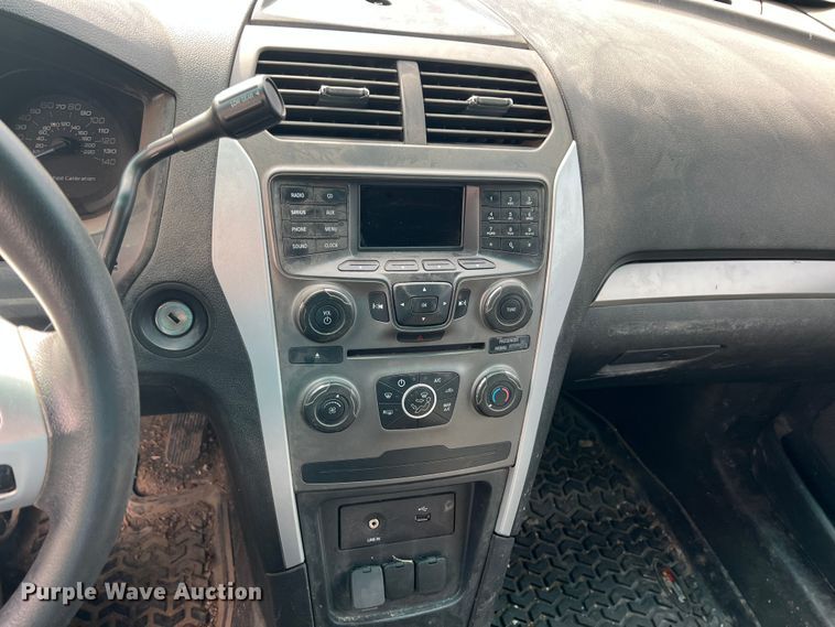 image for item KF9700 2013 Ford Explorer Police Interceptor  SUV