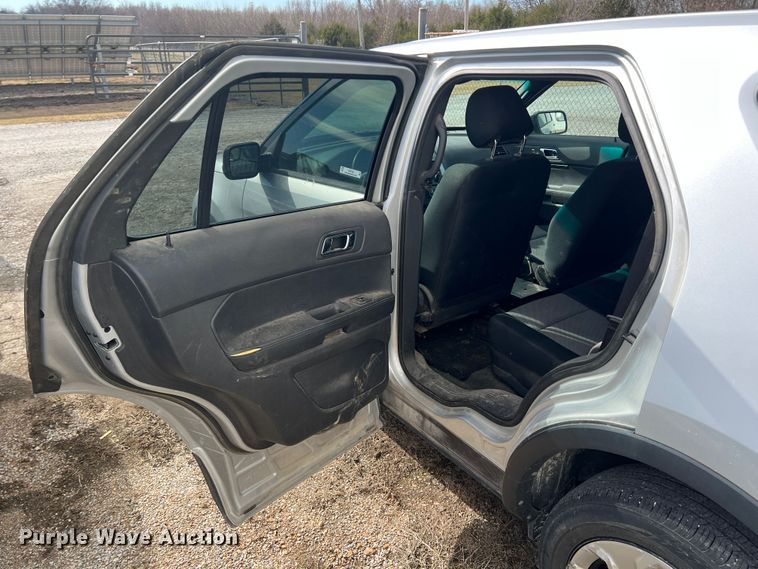 image for item KF9700 2013 Ford Explorer Police Interceptor  SUV