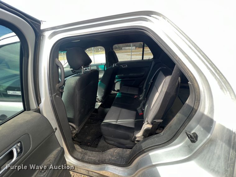 image for item KF9700 2013 Ford Explorer Police Interceptor  SUV