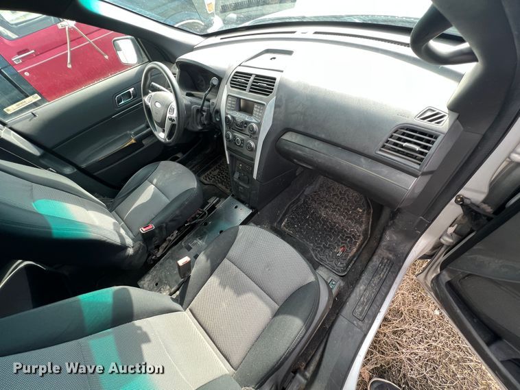 image for item KF9700 2013 Ford Explorer Police Interceptor  SUV