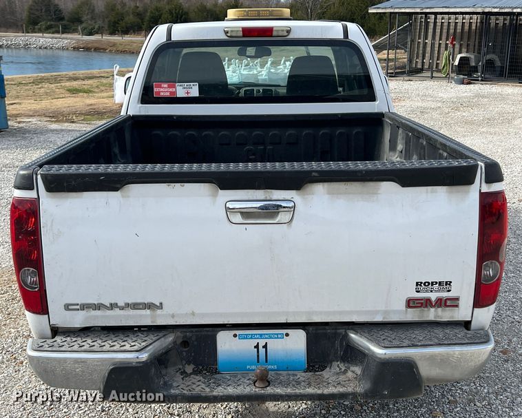 image for item KF9705 2012 GMC Canyon  Ext. Cab pickup truck