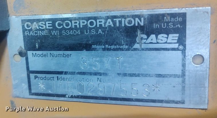 image for item KI9928 1999 Case 85XT  skid steer loader