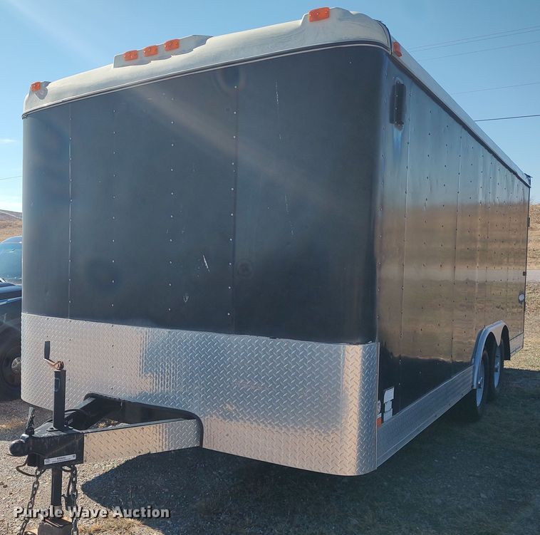 image for item KR9692 2007 Interstate I10218TA3  enclosed cargo trailer