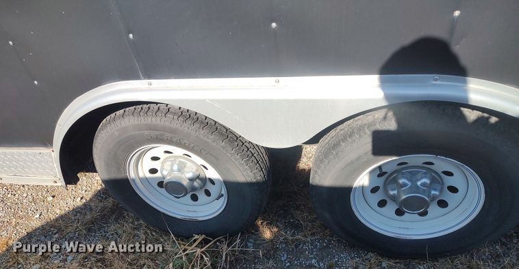 image for item KR9692 2007 Interstate I10218TA3  enclosed cargo trailer