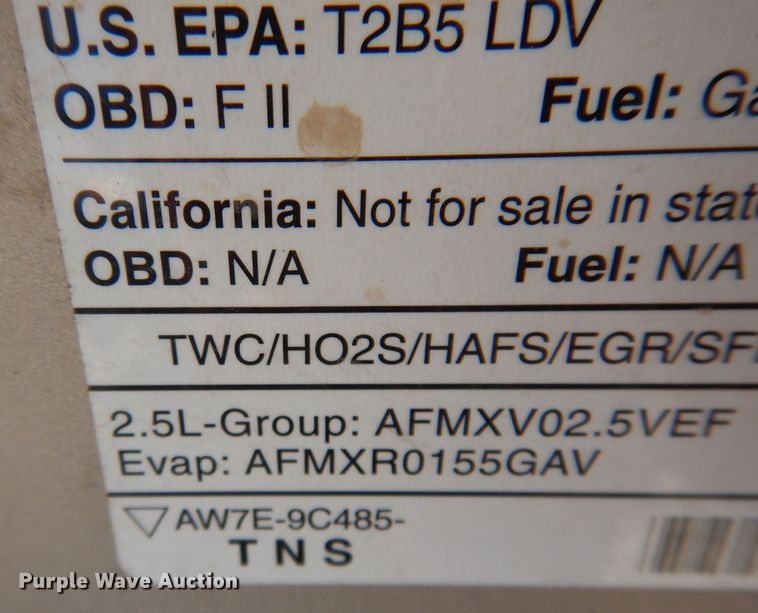 image for item KW9592 2010 Ford Fusion