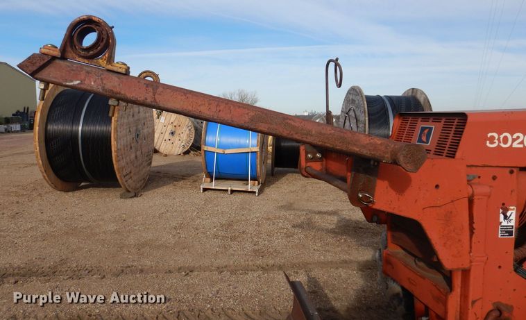 image for item KW9607 1995 Ditch Witch 8020  vibratory cable plow