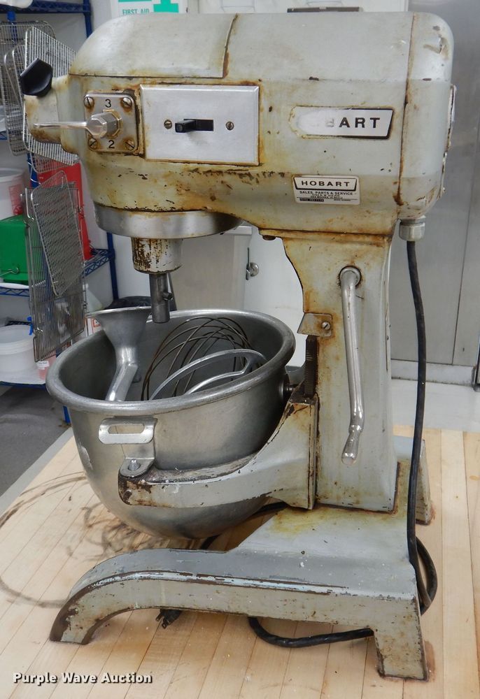 image for item KW9677 Hobart A120  mixer