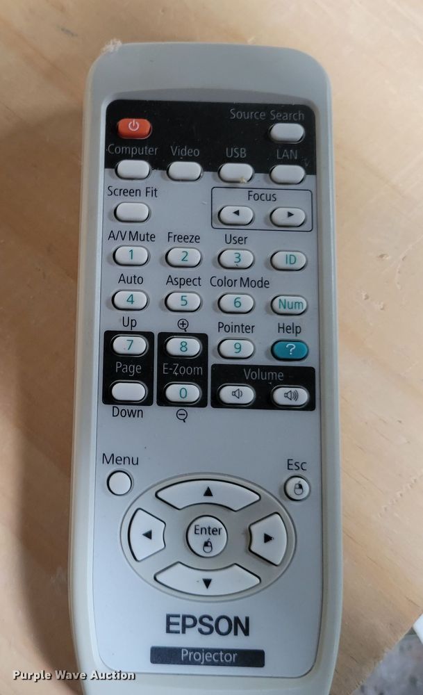 image for item LG9349 Epson H326A  projector