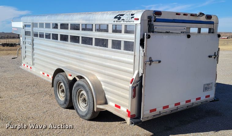 image for item LG9350 2008 4 Star Trailers  livestock trailer