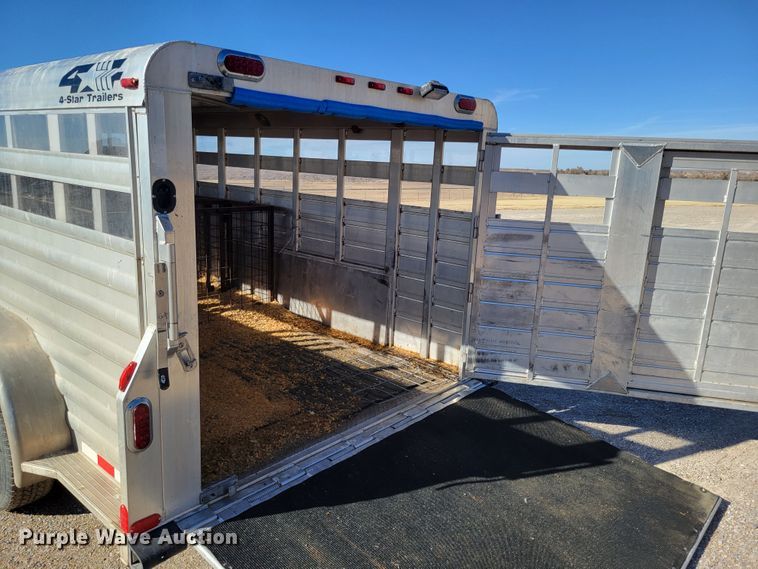 image for item LG9350 2008 4 Star Trailers  livestock trailer