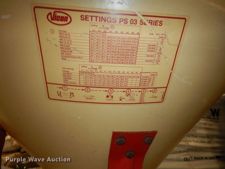 image for item LG9980 Vicon PS03  spreader